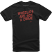 Мото тениска ALPINESTARS TEE Wheelies BLACK