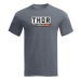 Мото тениска THOR COMBAT GRAPHIC HEATHER TEE
