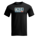 Мото тениска THOR COMBAT BLACK TEE