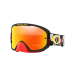 Мотокрос очила OAKLEY O Frame 2.0 Pro MX Goggle Troy Lee Designs Anarchy Black Red/Fire Iridium Lens