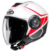 Скутер каска HJC i40 Camet WHITE/RED