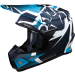 Мотокрос каска MOOSE RACING FI AGROID BLUE