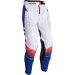Мотокрос брич MOOSE RACING SAHARA WHITE/RED/BLUE