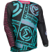 Мотокрос блуза MOOSE RACING SAHARA TEAL/PINK/BLACK