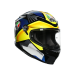КАСКА AGV K-6 S JOAN BLACK/BLUE/YELLOW