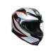 КАСКА AGV K-6 S FLASH MATT BLACK/GREY/RED