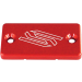 Капаче за резервоар на предна спирачка SCAR Front Brake Reservoir Cover RED KAWASAKI/SUZUKI/YAMAHA