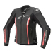 Дамско кожено яке ALPINESTARS STELLA MISSILE V2 BLANK/PINK