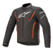 Текстилно яке ALPINESTARS T-JAWS V3 WATERPROOF BLACK/FLUO RED