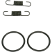 Пружини за закрепване FMF SPRING/ORING KIT KX125