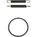 Пружини за закрепване FMF SPRING/ORING KIT YZ250