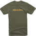 Мото тениска ALPINESTARS TEE HERITAGE GRN/GLD