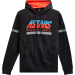 Мото суитшърт ALPINESTARS HOODIE CLUB BLACK