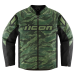 Текстилно мото яке ICON HOOLIGAN CE TIGER`S BLOOD GREEN