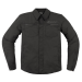 Текстилно мото яке ICON UPSTE CANVAS CE BLACK