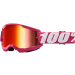 Мотокрос очила 100% STRATA2 FLETCHER MIRROR RED