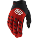 Детски мотокрос ръкавици 100% Airmatic Red/Black