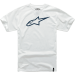 Тениска ALPINESTARS Ageless Classic WT/BK
