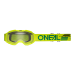 Детски крос очила O'NEAL B-10 SOLID NEON YELLOW - CLEAR V.24