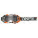 Мотокрос очила O'NEAL B-10 DUPLEX WHITE/GRAY/ORANGE - CLEAR V.24