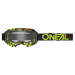 Мотокрос очила O'NEAL B-10 ATTACK BLACK/NEON YELLOW - CLEAR V.24