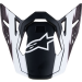 Козирка за мотокрос каска ALPINESTARS Supertech M10 BLACK/WHT