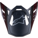Козирка за мотокрос каска ALPINESTARS Supertech M10 CARBON