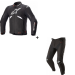 Текстилен екип ALPINESTARS T-SPR BLACK/WHT