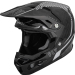 Мотокрос каска FLY RACING Formula Carbon Tracer Helmet - Silver/Black