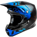 Мотокрос каска FLY RACING Formula CC Tektonic - Black/Blue/Red
