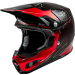 Мотокрос каска FLY RACING Formula CC Tektonic - Black/Red