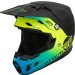 Мотокрос каска FLY RACING Formula CC Centrum - Black/Hi-Vis