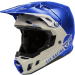 Мотокрос каска FLY RACING Formula CC Centrum - Metallic Blue/Light Grey