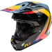 Мотокрос каска FLY RACING Formula CP Krypton - Grey/Black/Electric Fade