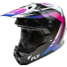 Мотокрос каска FLY RACING Formula CP Krypton - White/Black/Purple