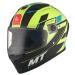 Каска MT STINGER 2 ZIVZE C3 MATT FLUO YELLOW