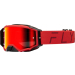 Мотокрос очила FLY RACING Zone Pro Black/Grey - Red/Smoke Lens