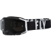 Мотокрос очила FLY RACING Zone Pro Black/White W/Dark Smoke Lens W/Post