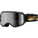 Мотокрос очила FLY RACING Zone Black/Gold - Silver/Smoke Lens
