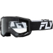 Мотокрос очила FLY RACING Focus Goggle White/Black - Clear Lens