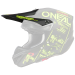 Козирка за каска O'NEAL 5SRS POLYACRYLITE ATTACK BLACK/NEON YELLOW