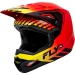 Детска крос каска FLY RACING Kinetic Menace - Red/Black/Yellow