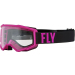 Детски мотокрос очила FLY RACING Focus Pink/Black - Clear