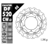 Плаващ заден спирачен диск Galfer WAVE DISC FLOATING COMPLETE LEFT 310X5MM DF520CWI