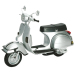 Мотопед играчка Vespa 1978 P200E 1:12 SILVER