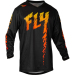 Детска мотокрос блуза FLY RACING F-16 Riding - Black/Yellow/Orange
