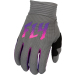 Детски мотокрос ръкавици FLY RACING F-16- Grey/Pink/Purple