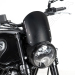 Черна слюда за мотор CLASSIC от алуминий BARRACUDA Benelli Leoncino
