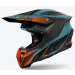 Мотокрос каска AIROH TWIST 3 SHARD ORANGE/BLUE MATT