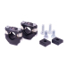 Скоби за кормило XTRIG M12 28,6 BLACK